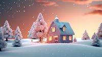 pngtree-3d-rendered-christmas-scene-with-home-and-trees-image_3806556